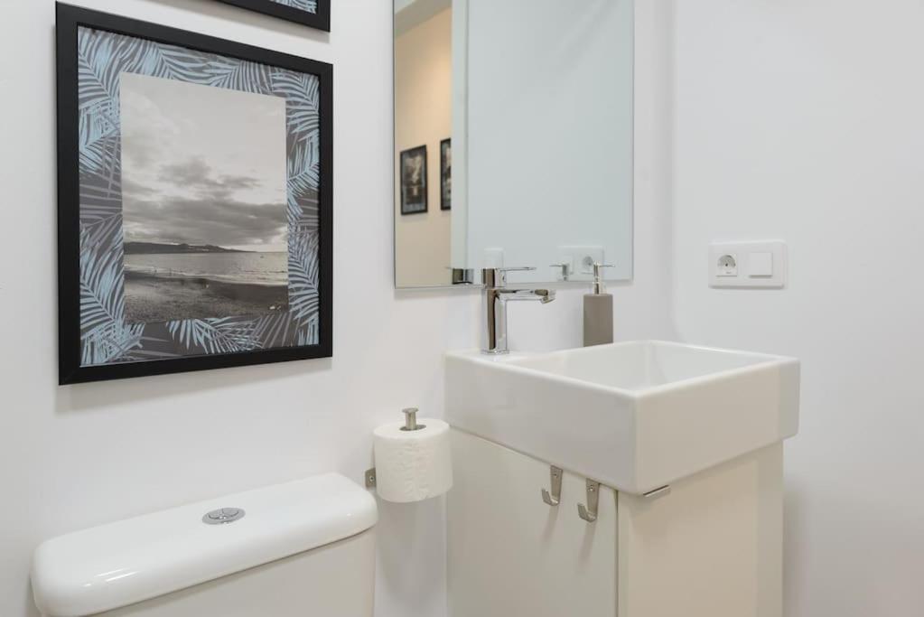 Estudio En Playa De Las Canteras Las Palmas de Gran Canaria Eksteriør bilde